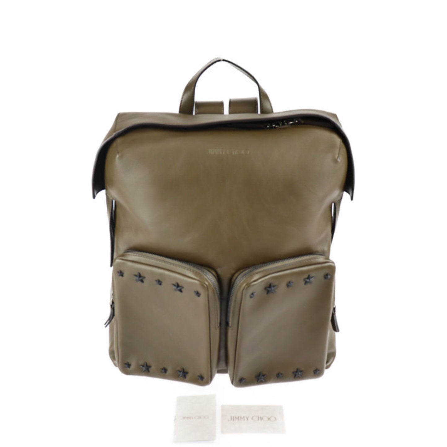 Jimmy Choo Brown Leather Star