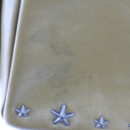 Jimmy Choo Brown Leather Star