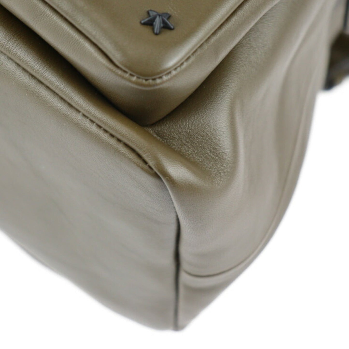 Jimmy Choo Brown Leather Star