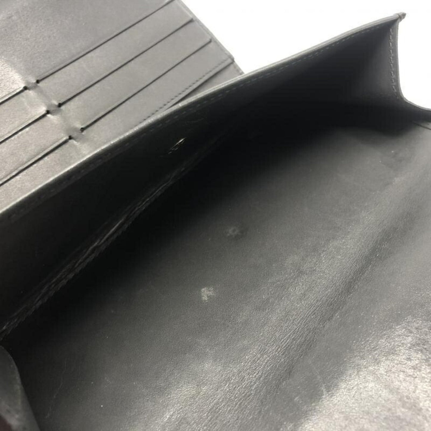 Louis Vuitton Gray Leather Trésor