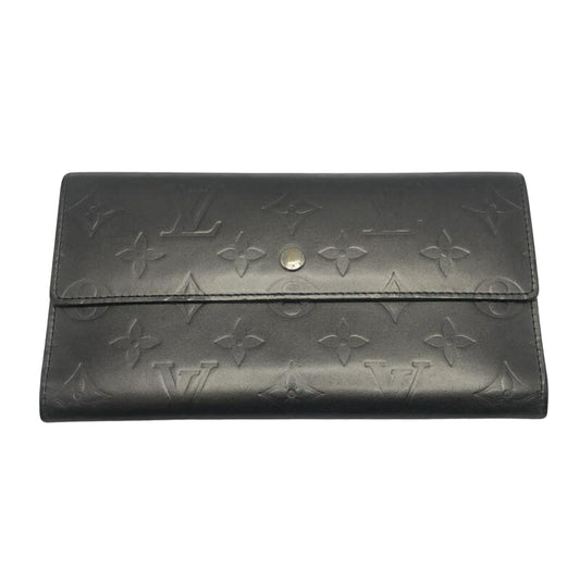 Louis Vuitton Gray Leather Trésor