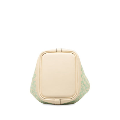 Hermès Green Leather Picotin Lock