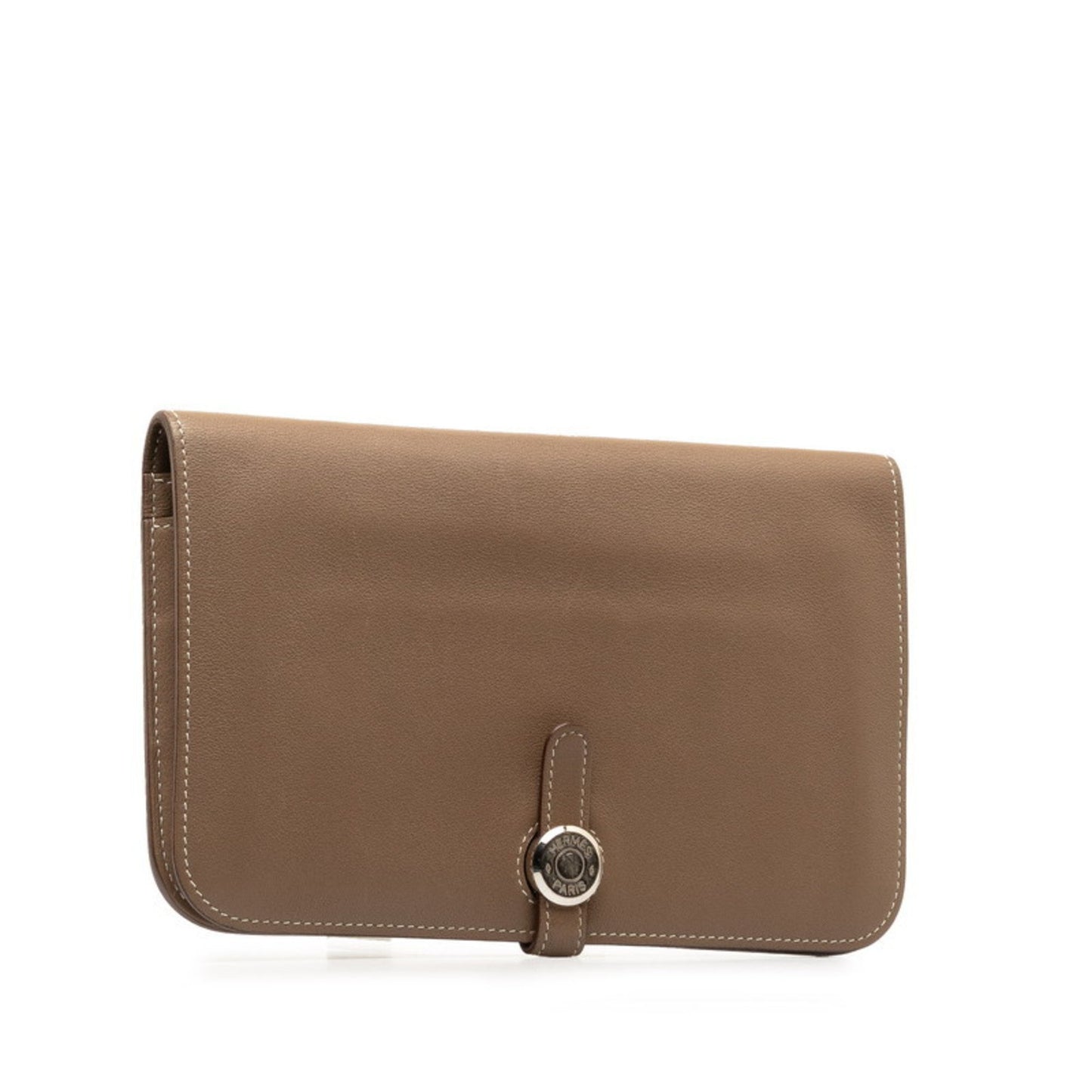 Hermès Purple Leather Dogon Gm