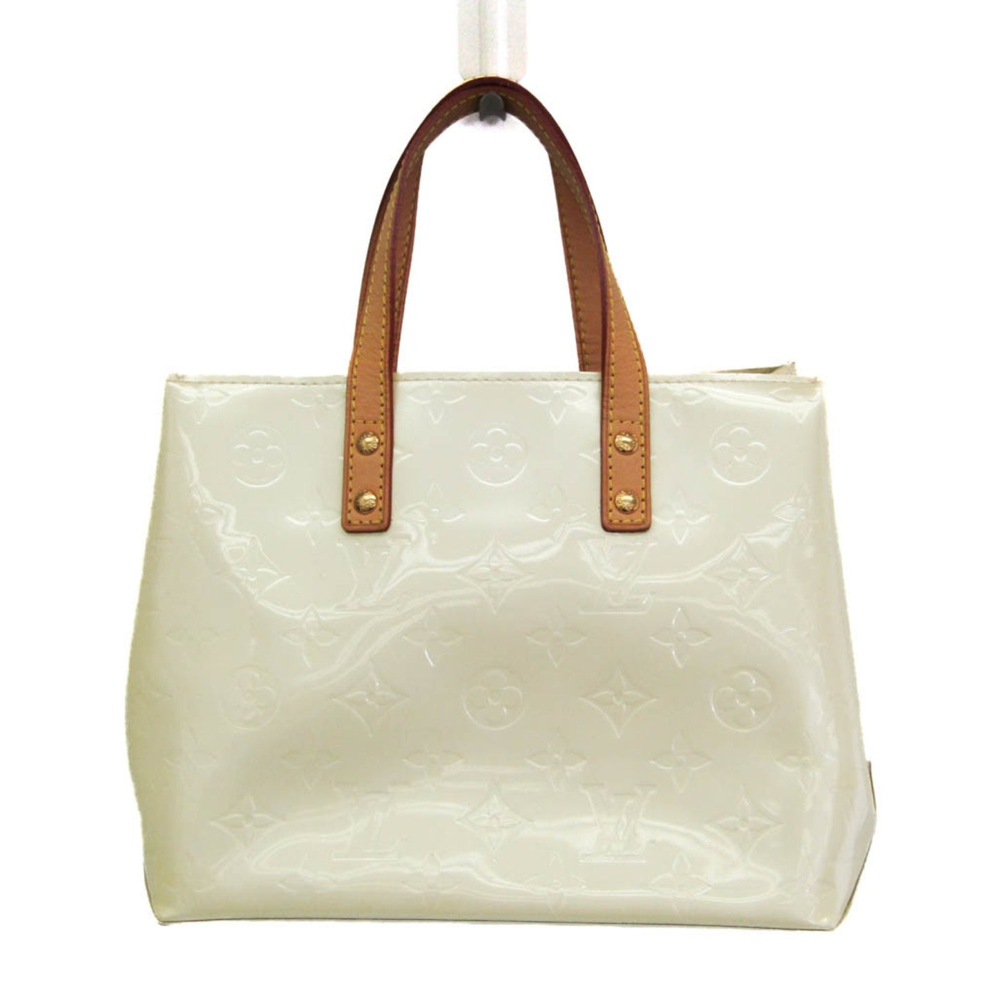 Louis Vuitton Brown Patent Leather Reade
