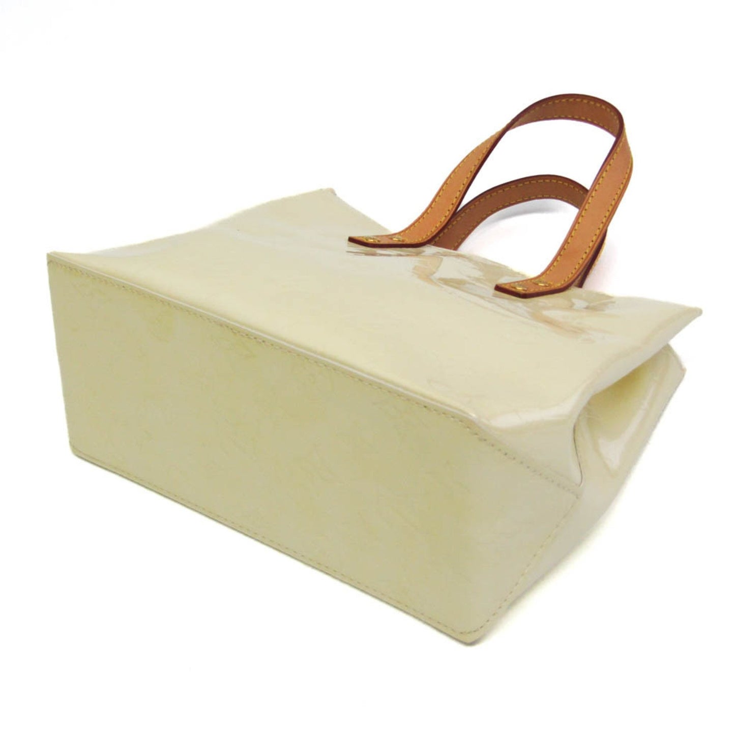 Louis Vuitton Brown Patent Leather Reade