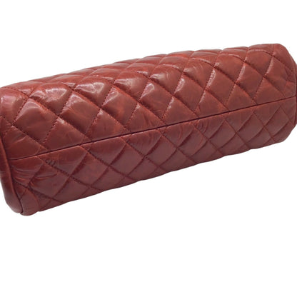 Chanel Red Leather Mademoiselle