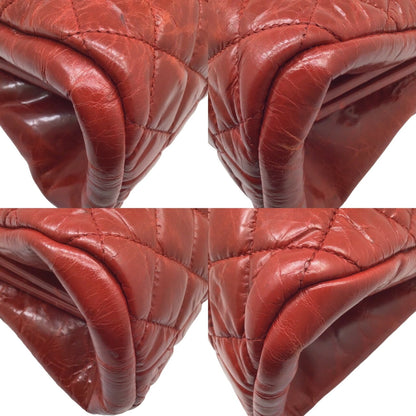 Chanel Red Leather Mademoiselle