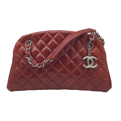 Chanel Red Leather Mademoiselle