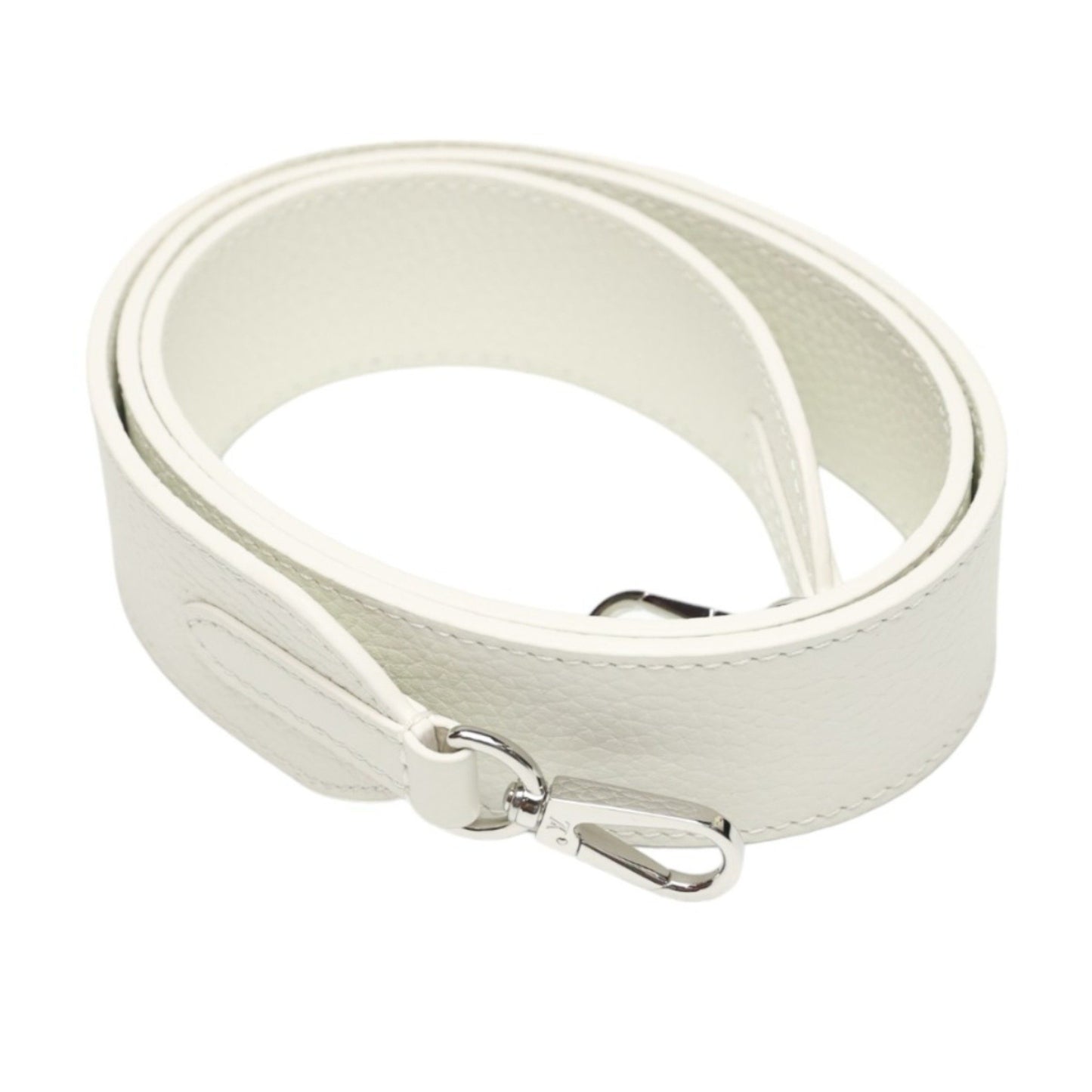 Louis Vuitton White Leather Capucines