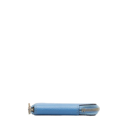 Hermès Blue Leather Silk'in