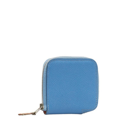 Hermès Blue Leather Silk'in