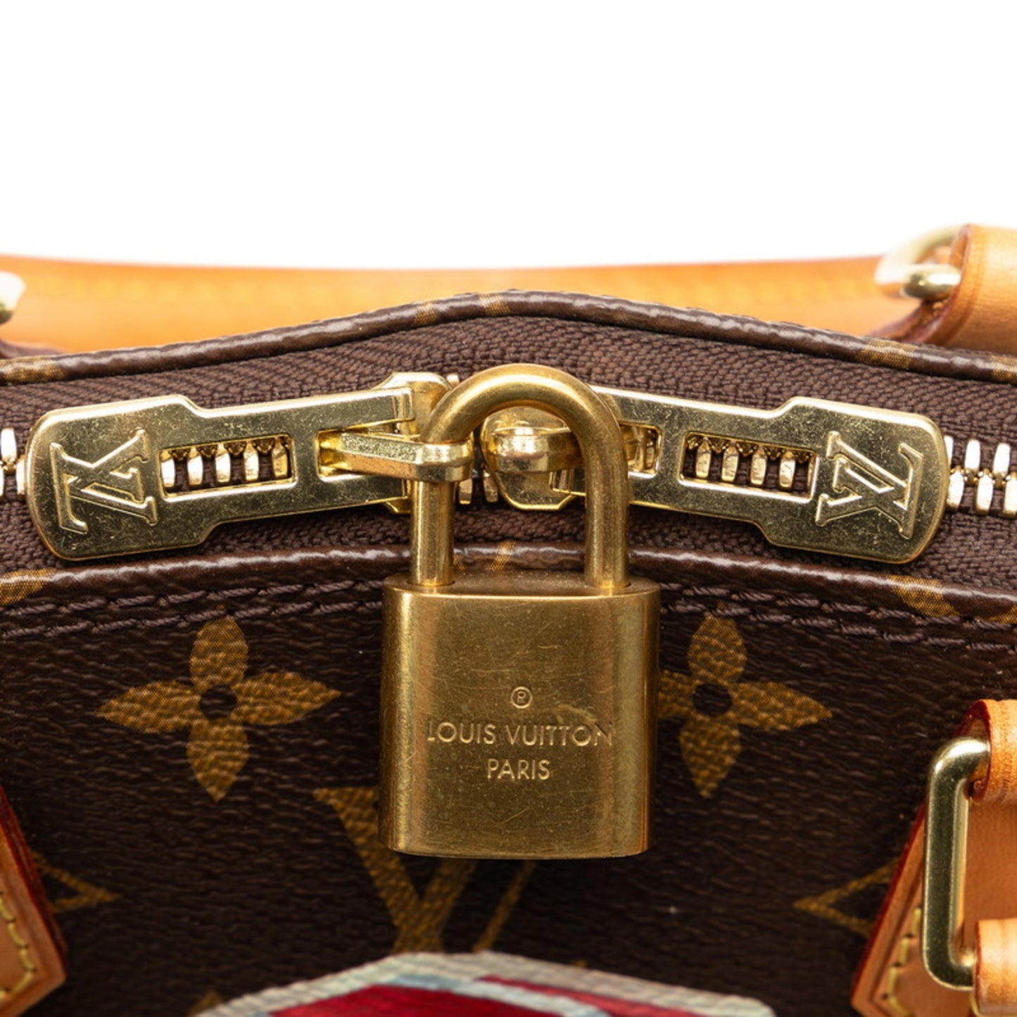 Louis Vuitton Brown Canvas Alma Bb