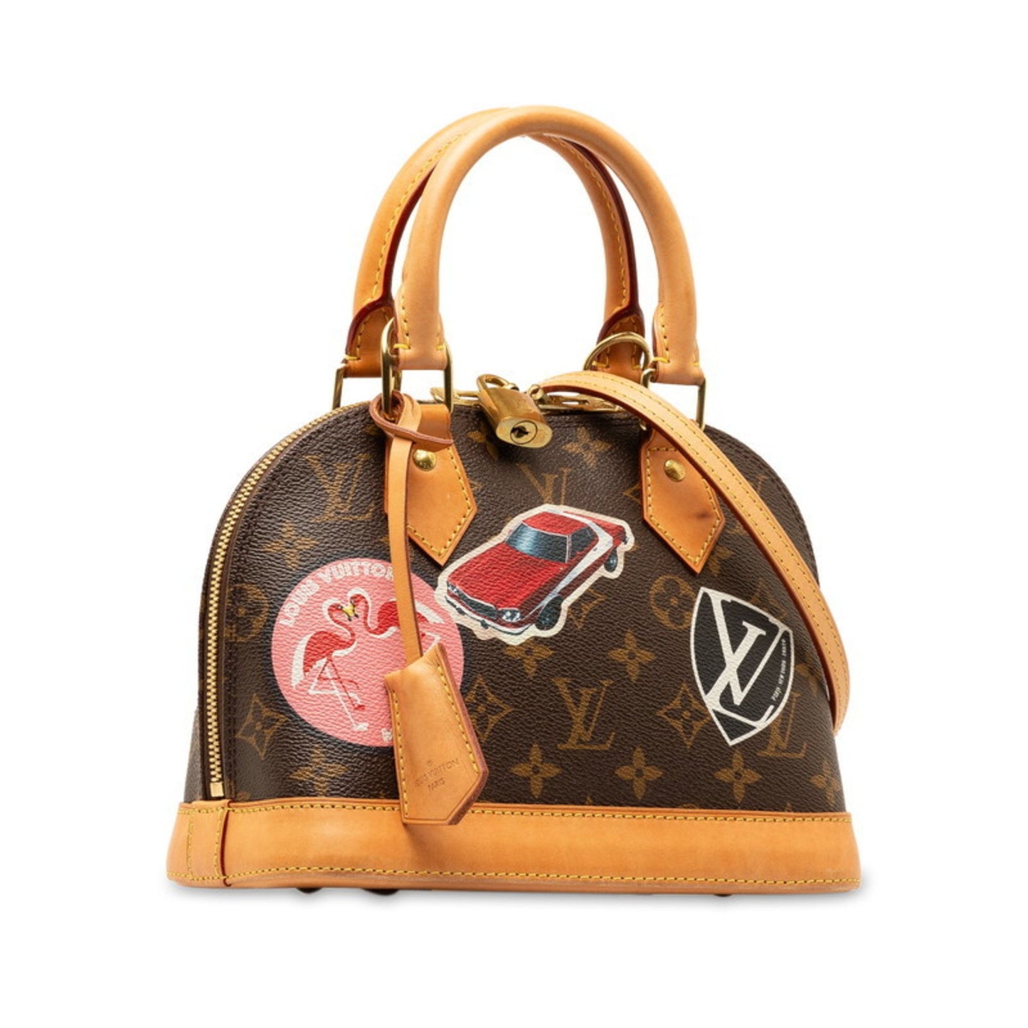 Louis Vuitton Brown Canvas Alma Bb