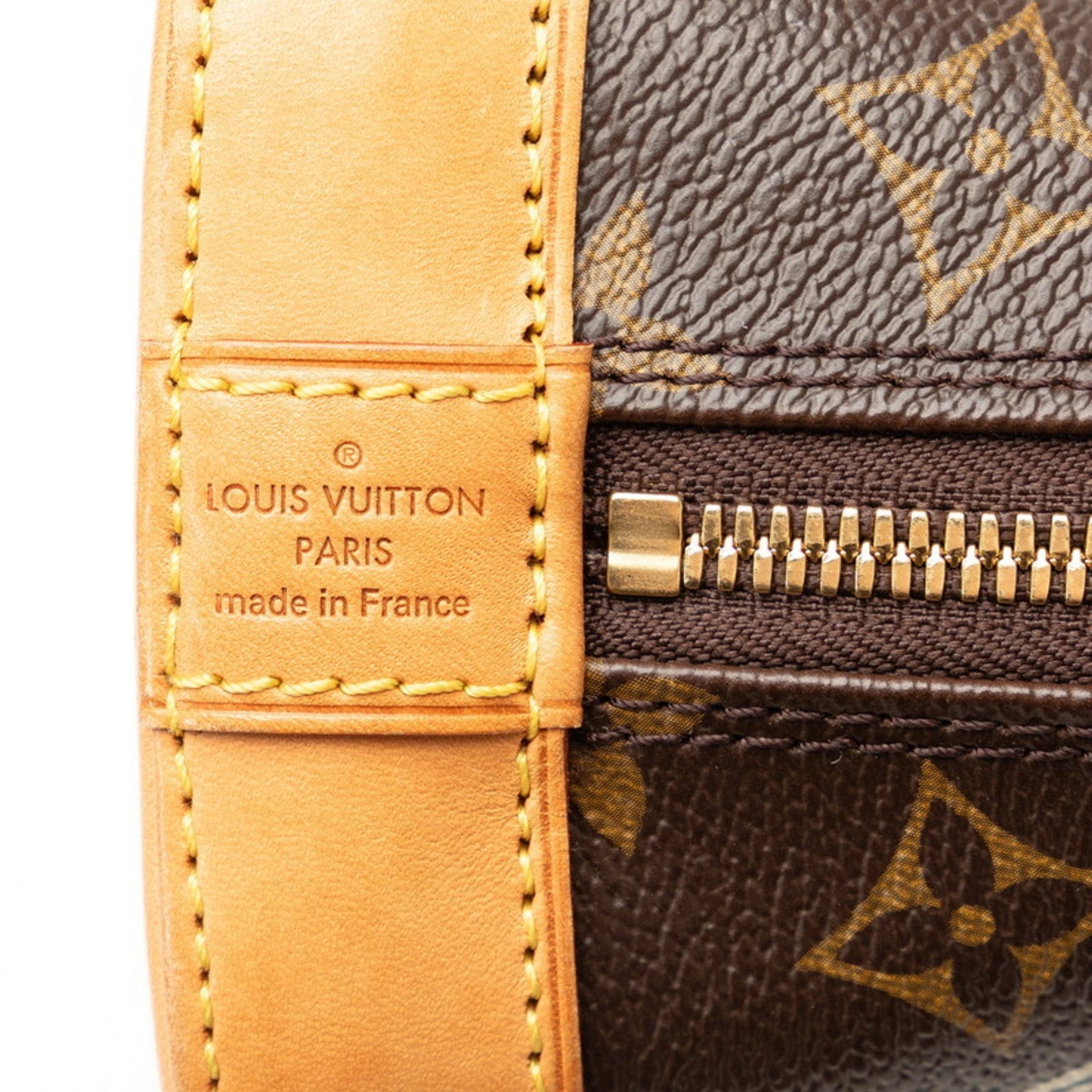 Louis Vuitton Brown Canvas Alma Bb