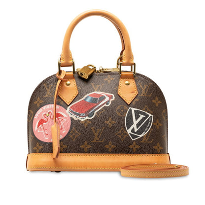 Louis Vuitton Brown Canvas Alma Bb