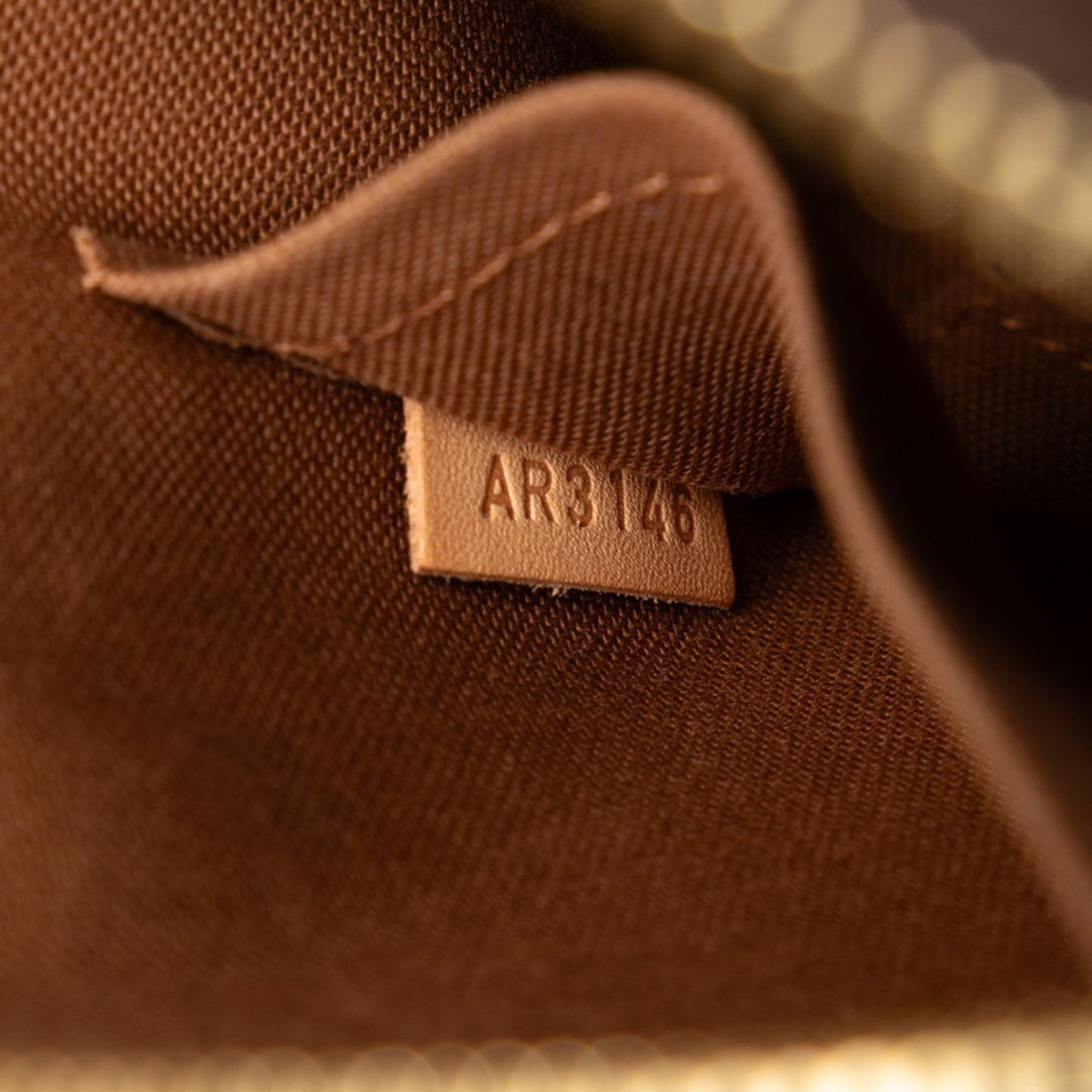 Louis Vuitton Brown Canvas Alma Bb