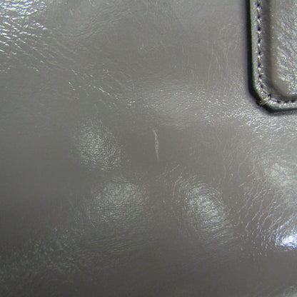 Burberry Gray Leather Handbag