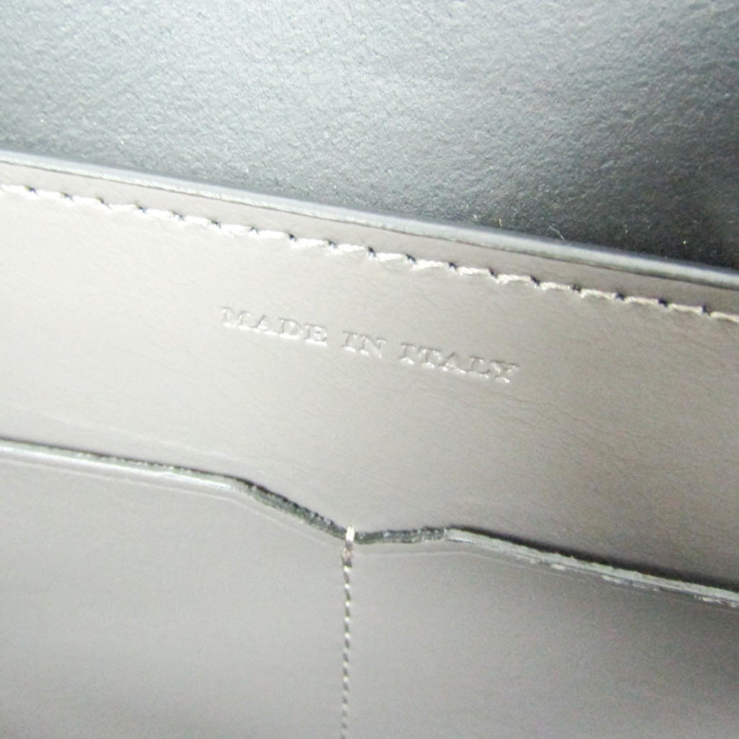 Burberry Gray Leather Handbag