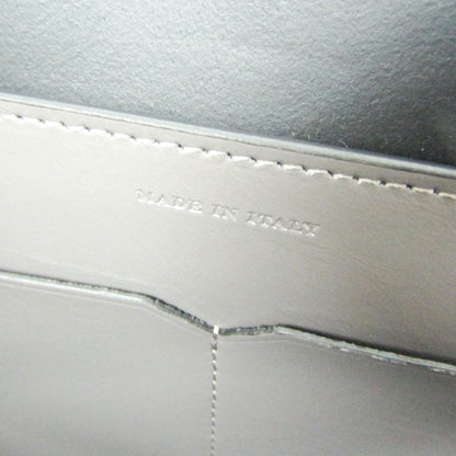 Burberry Gray Leather Handbag