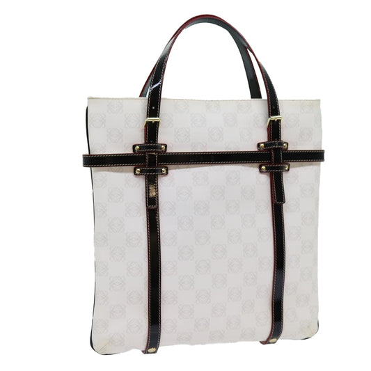 Loewe White Canvas Anagram