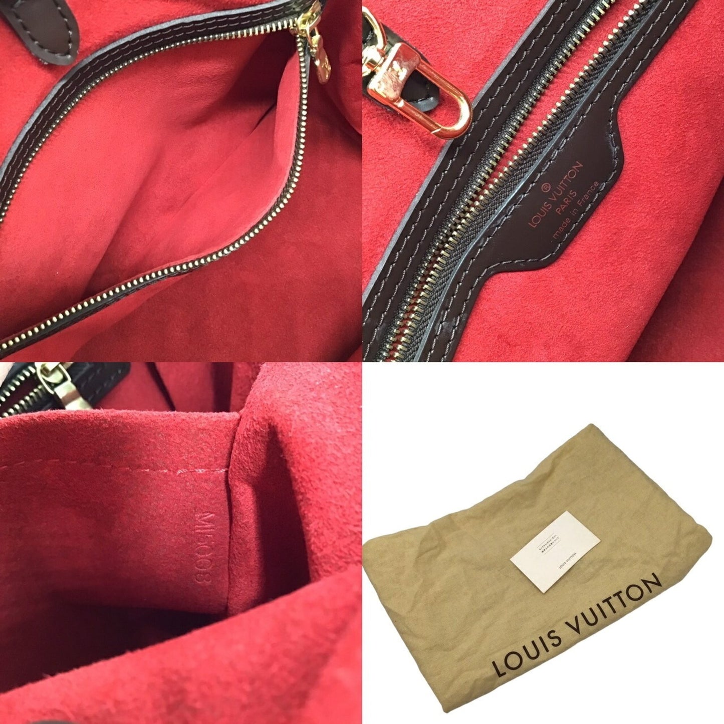 Louis Vuitton Brown Canvas Hampstead