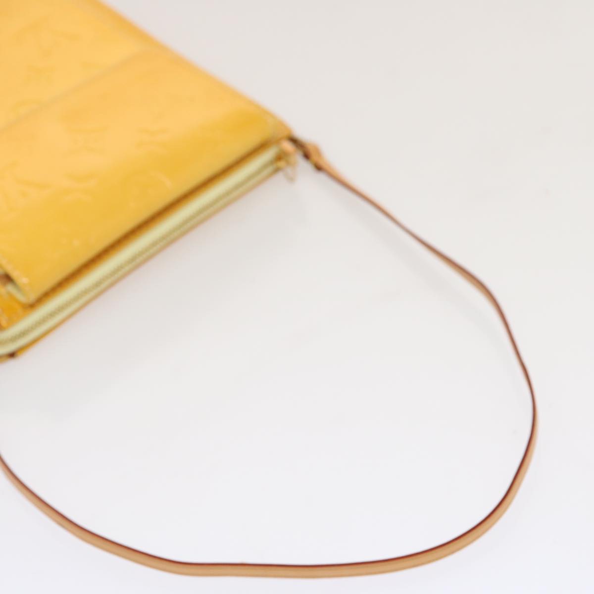 Louis Vuitton Yellow Patent Leather Mott