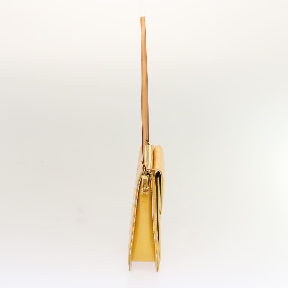 Louis Vuitton Yellow Patent Leather Mott