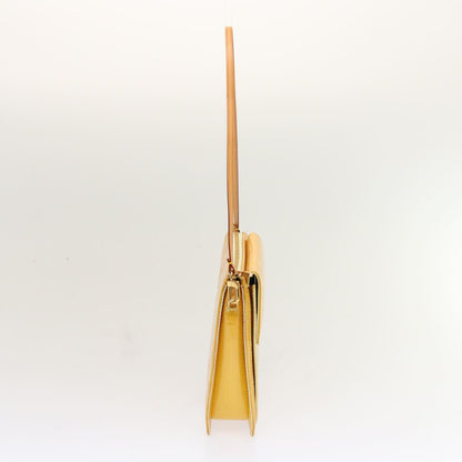 Louis Vuitton Yellow Patent Leather Mott