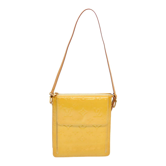 Louis Vuitton Yellow Patent Leather Mott