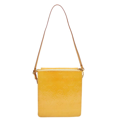 Louis Vuitton Yellow Patent Leather Mott
