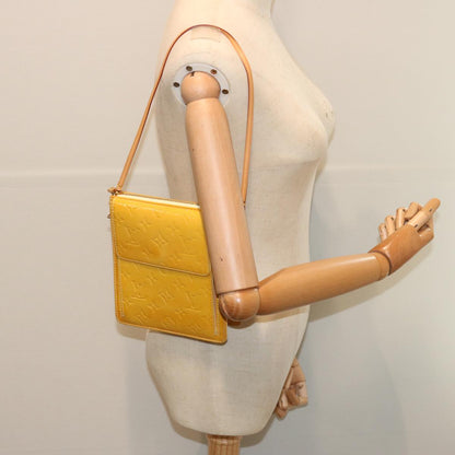 Louis Vuitton Yellow Patent Leather Mott