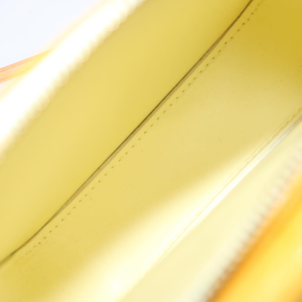Louis Vuitton Yellow Patent Leather Mott