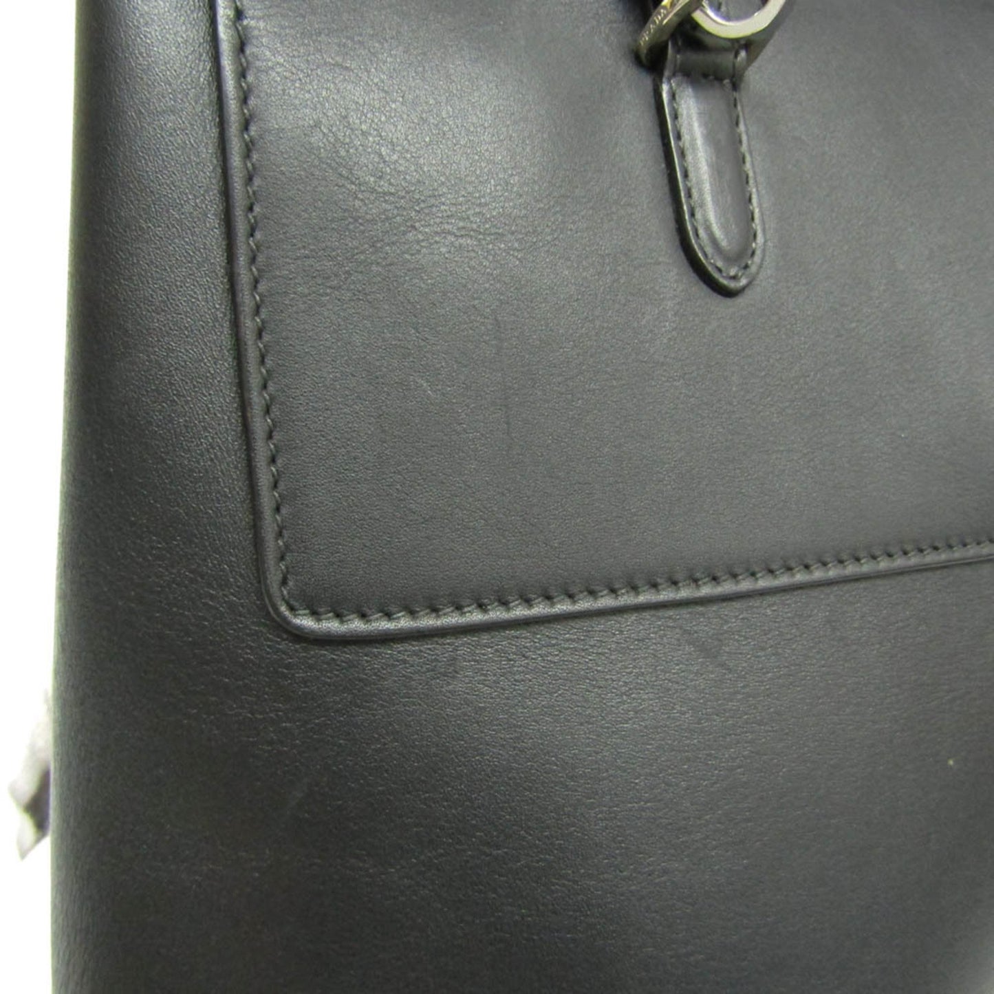 Prada Black Leather Vitello
