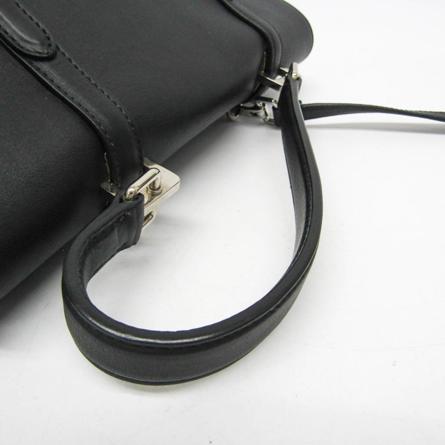 Prada Black Leather Vitello
