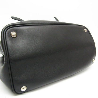 Prada Black Leather Vitello