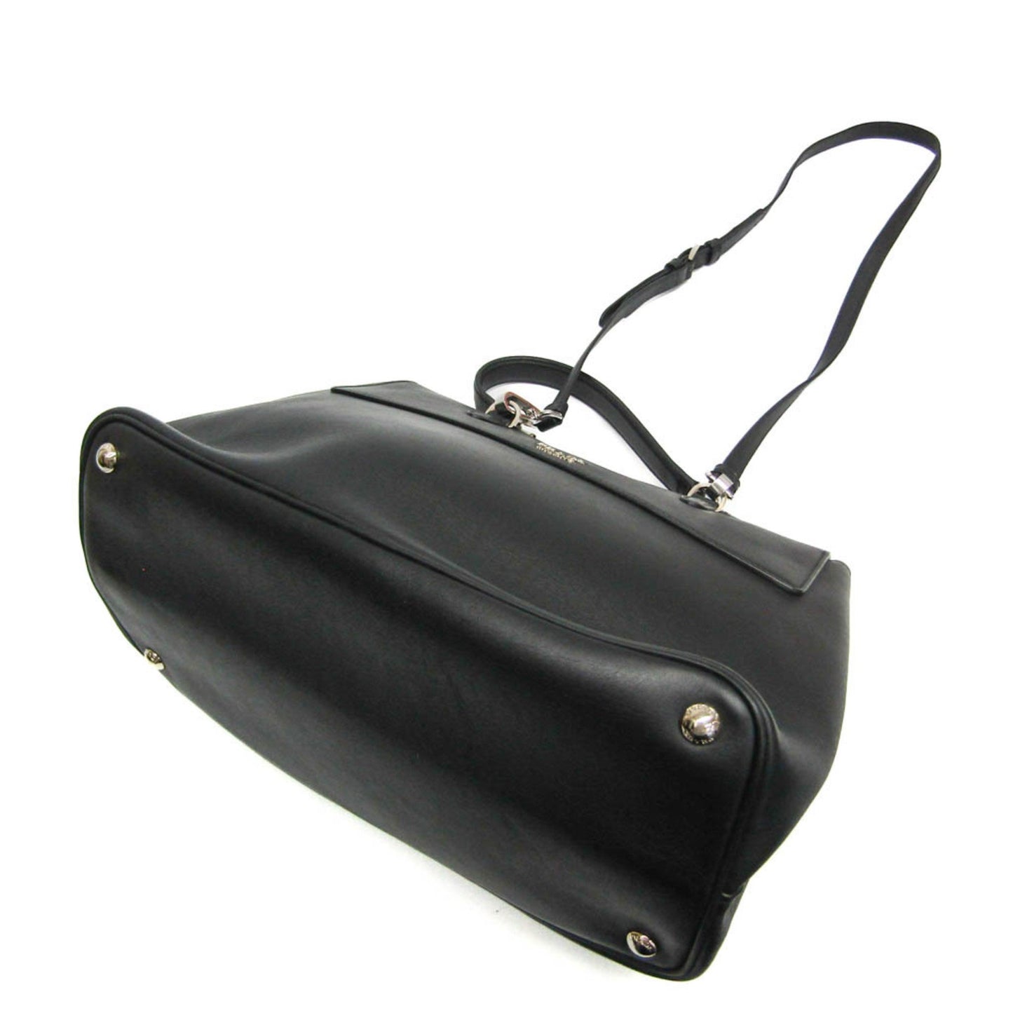 Prada Black Leather Vitello