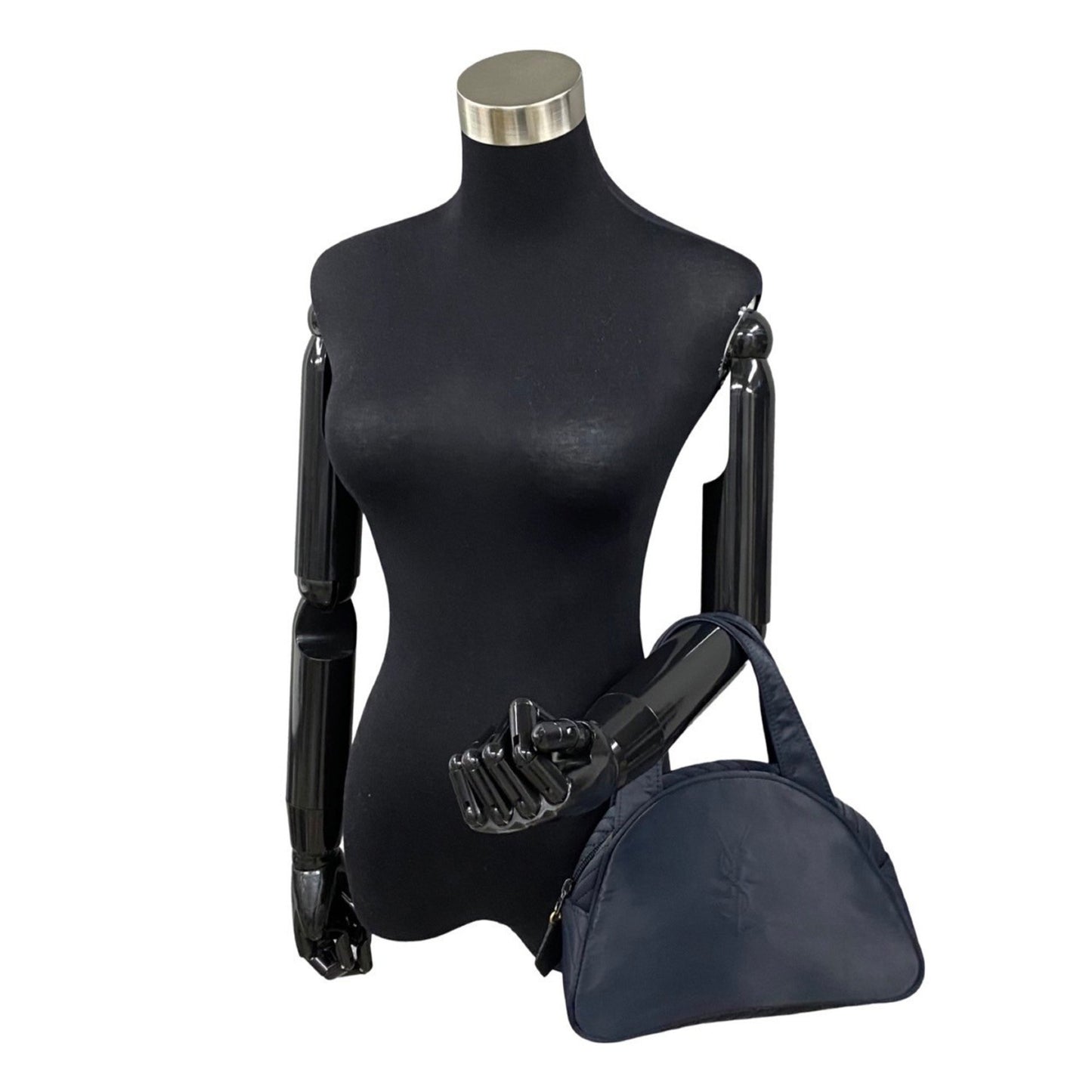 Saint Laurent Blue Synthetic Tote