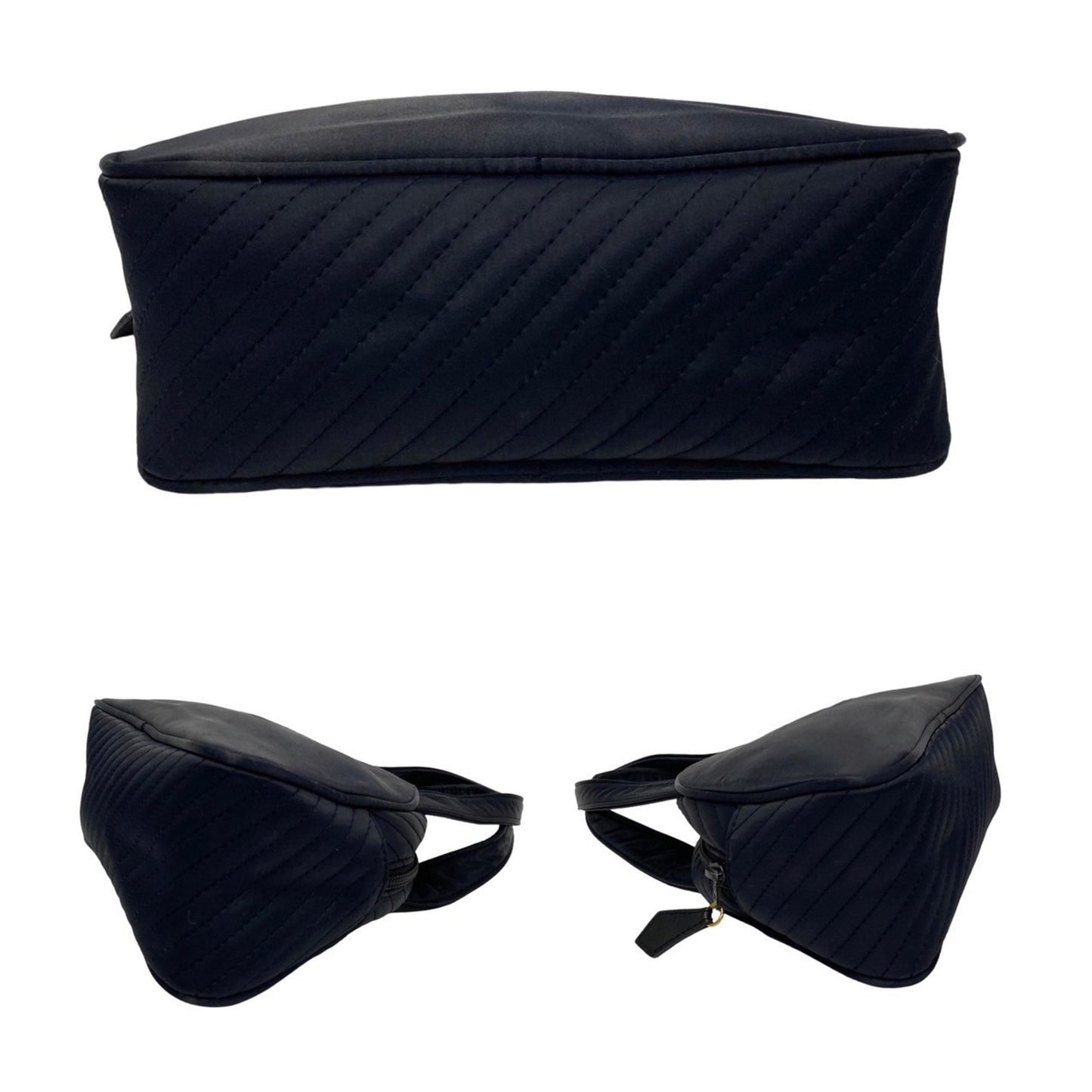 Saint Laurent Blue Synthetic Tote