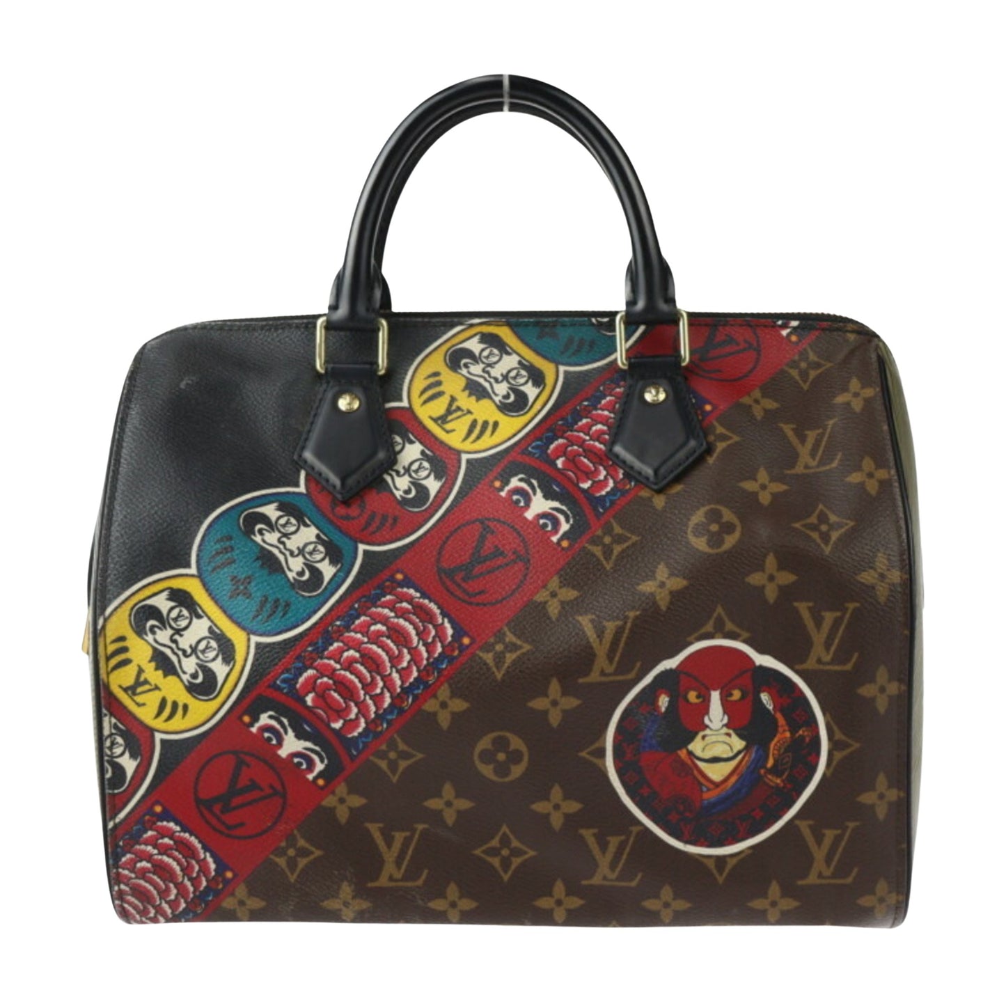 Louis Vuitton Brown Canvas Speedy 30