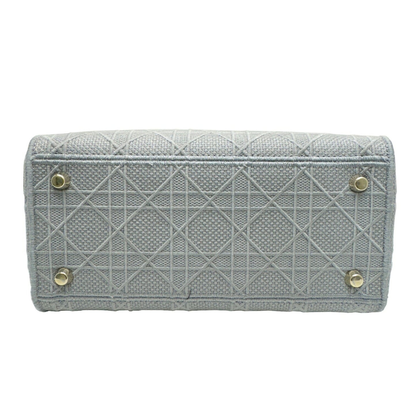 Dior Gray Canvas Lady D-light