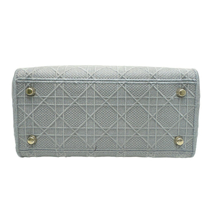 Dior Gray Canvas Lady D-light