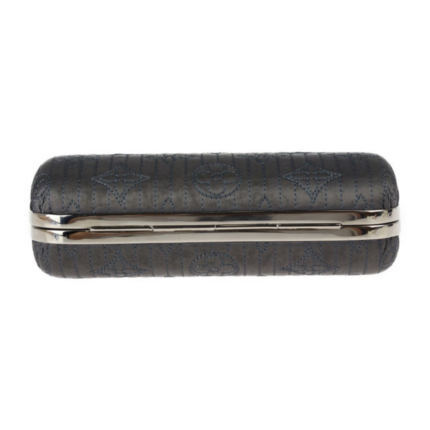 Louis Vuitton Gray Synthetic Minaudiere Motard