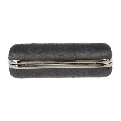 Louis Vuitton Gray Synthetic Minaudiere Motard