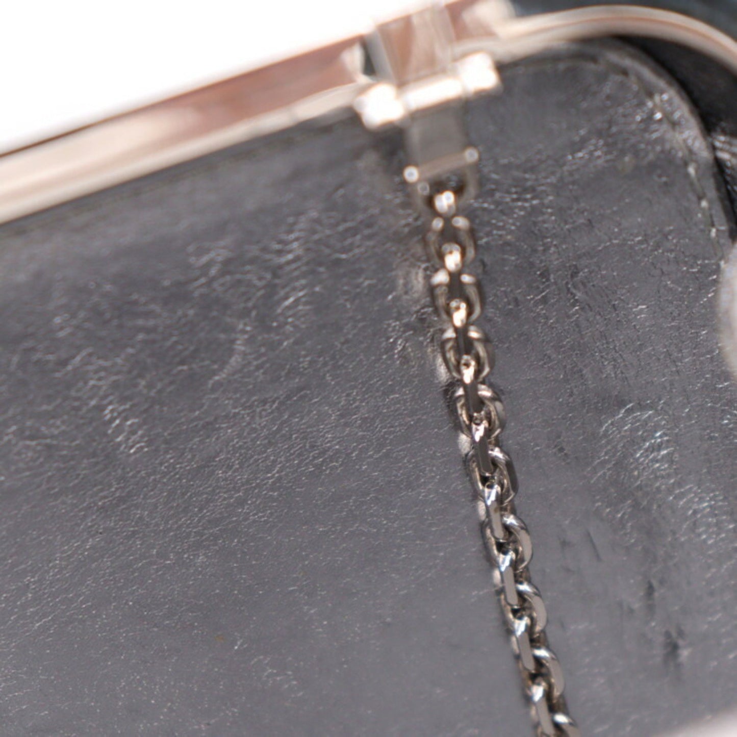 Louis Vuitton Gray Synthetic Minaudiere Motard