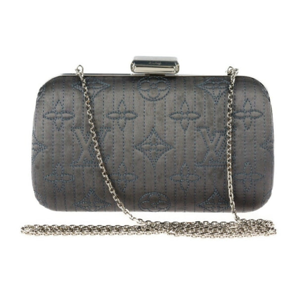 Bottega Veneta White Leather Clutch