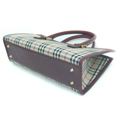 Burberry Brown Canvas Nova Check