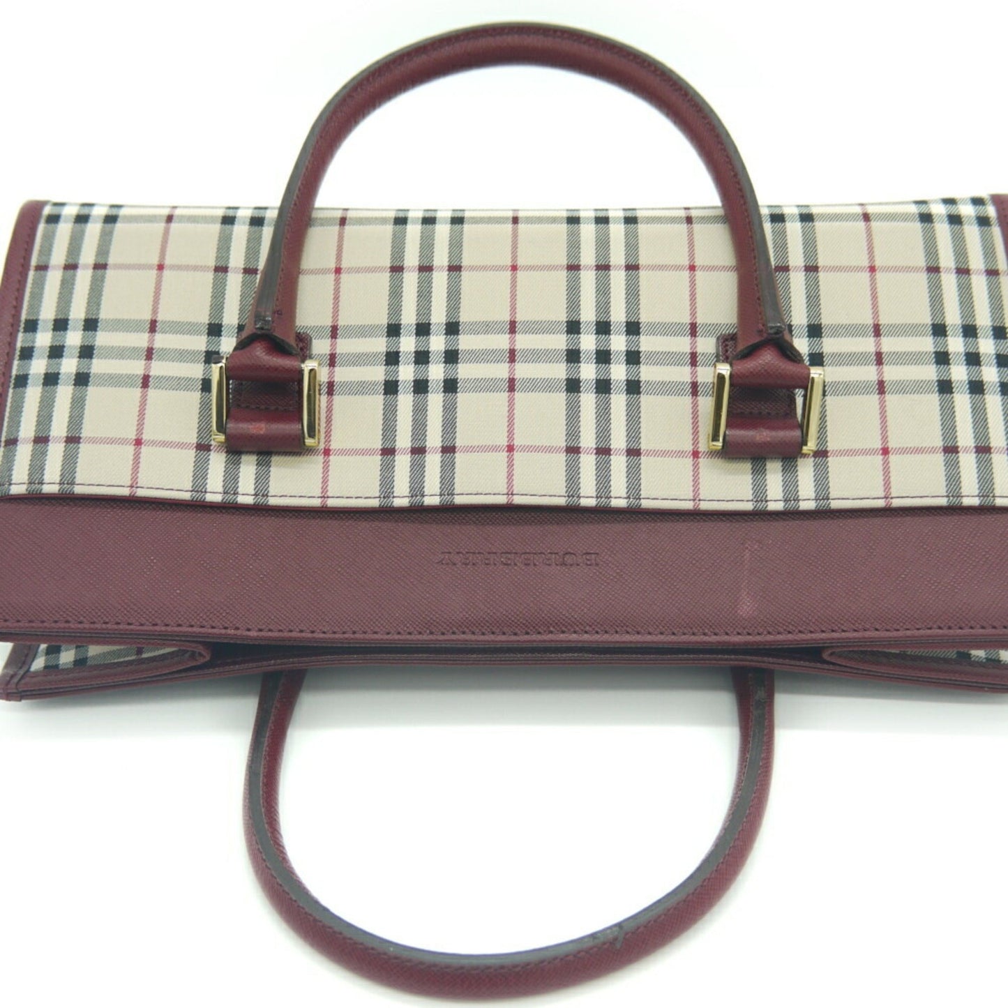 Burberry Brown Canvas Nova Check