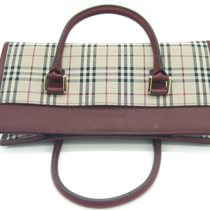 Burberry Brown Canvas Nova Check