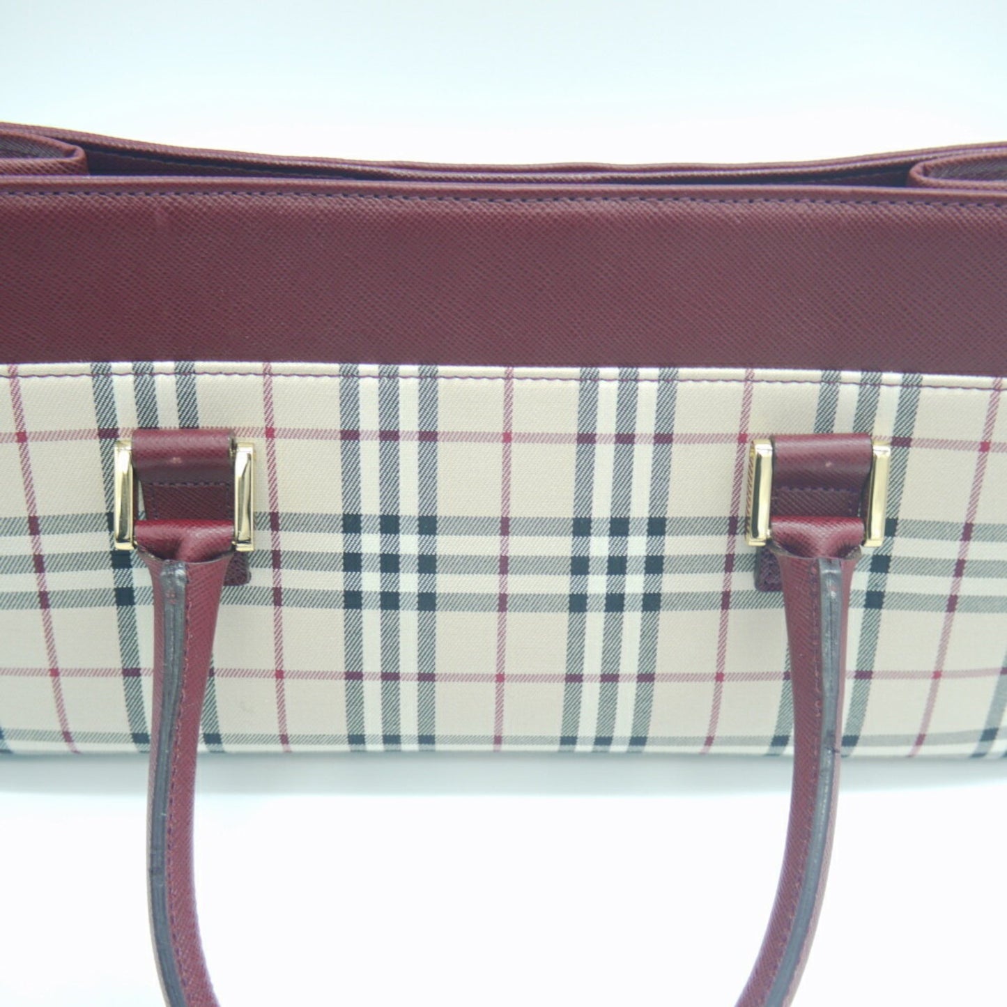Burberry Brown Canvas Nova Check