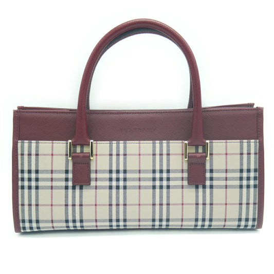 Burberry Brown Canvas Nova Check